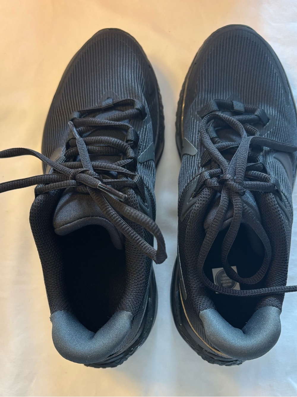 Kids Nike Black Athletic Sneakers - Comfortable Everyday Trainers